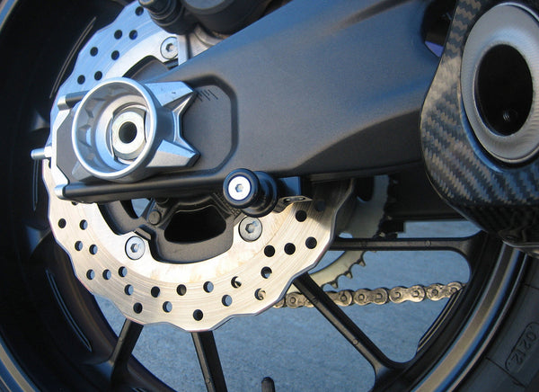 Graves Motorsports Universal Motorcycle Swingarm Spool Adapter Mounts