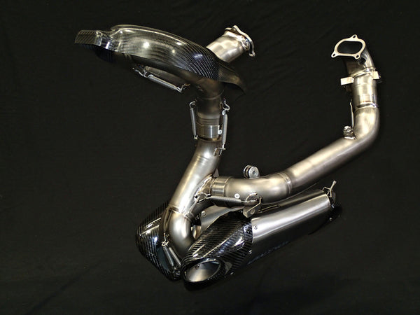 Ducati V2  Panigale & Streetfighter Titanium Low Mount Exhaust System 2020-24