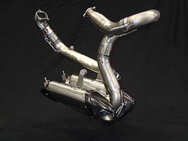 Ducati V2  Panigale & Streetfighter Titanium Low Mount Exhaust System 2020-24