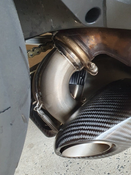 Ducati V2 Panigale & Streetfighter Titanium Belly Slip-On 2020-2024