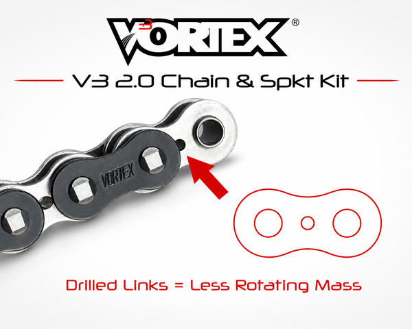 Vortex V3 2.0 Black Chain Steel Kits — Additional SKUs