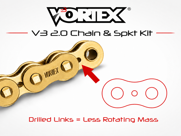 Vortex V3 2.0 Gold Chain Alum Kits — Additional SKUs