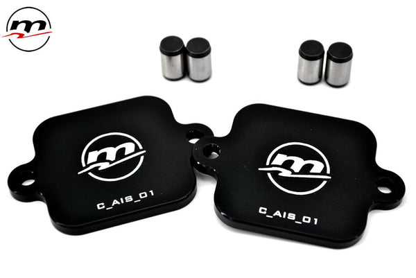 Melotti Racing AIS Valve Delete Cover Pair for Yamaha R1