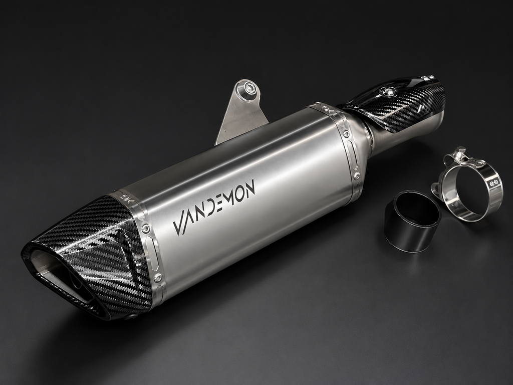Kawasaki ZX4R-ZX4RR Titanium Slip-On Muffler 2023-2026