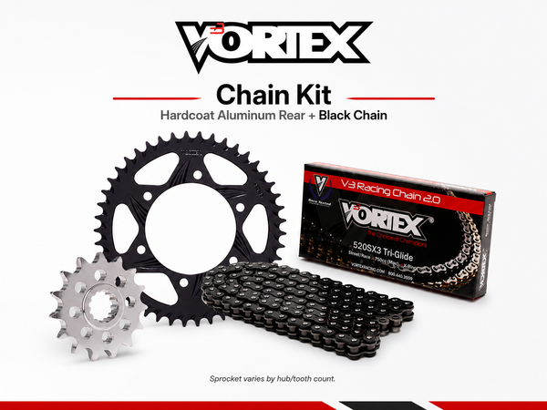 Vortex V3 2.0 Black Chain Alum Kits