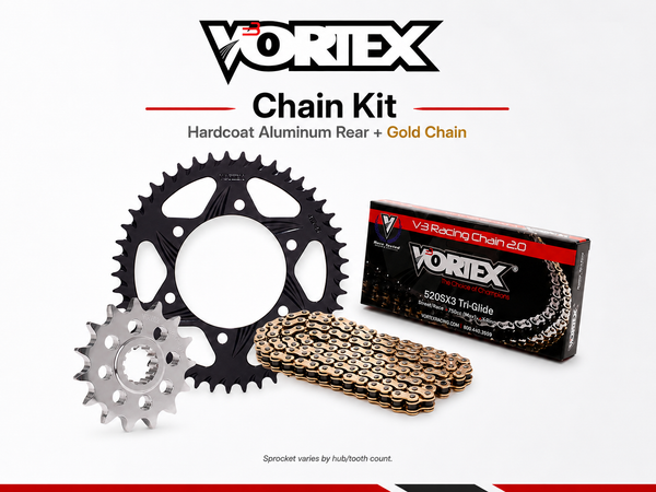 Vortex V3 2.0 Gold Chain Alum Kits — Additional SKUs