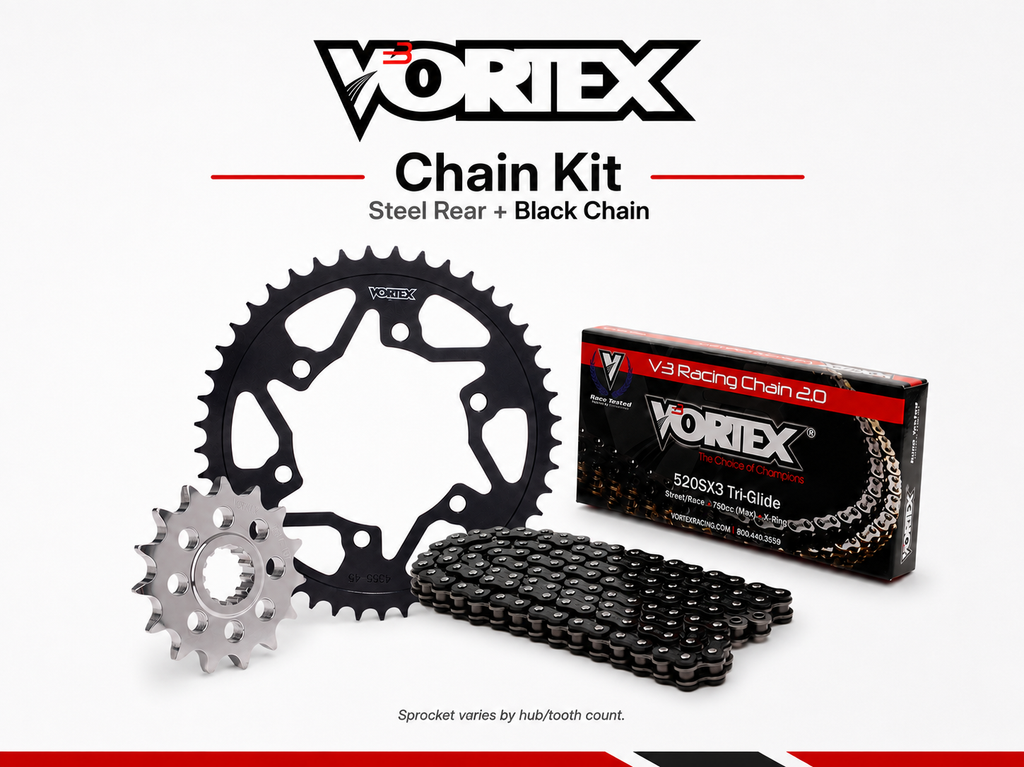 Vortex V3 2.0 Black Chain Steel Kits