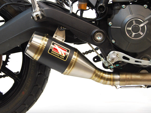 Ducati Scrambler 800 Monster 797 Slip-On Exhaust - image 2