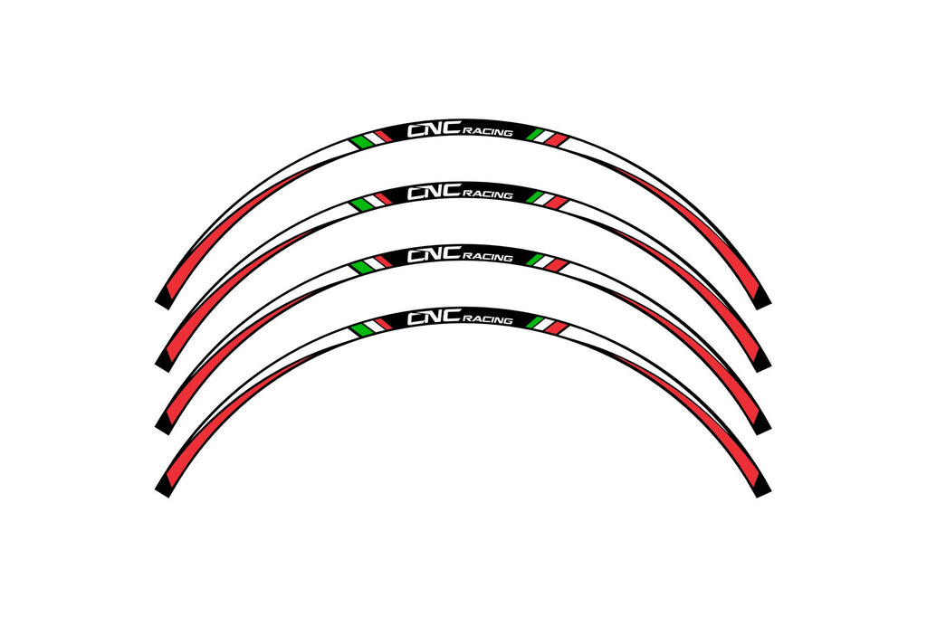 CNC RACING | 17 inch wheel stripes kit