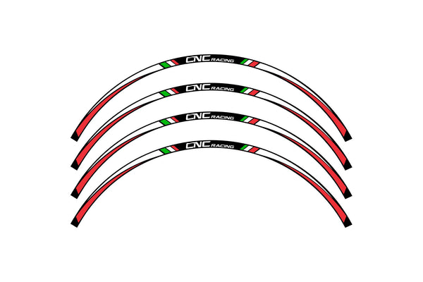 CNC RACING | 17 inch wheel stripes kit