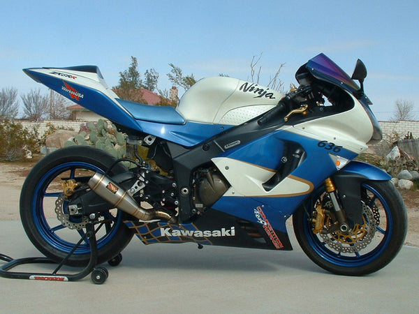 Kawasaki ZX6R ZX6RR Slip-On Exhaust | 2005-2006 - image 4