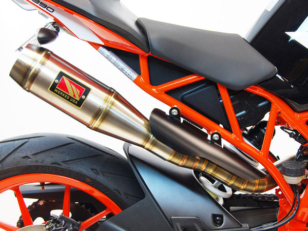 KTM RC390 Slip-On Exhaust | High Mount | 2017-2020 - image 2