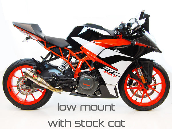 KTM RC390 Slip-On Exhaust | Low Mount | 2017-2020 - image 4
