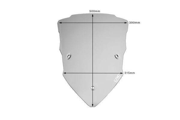 CNC RACING | Windscreen Ducati Multistrada Touring - Smoke