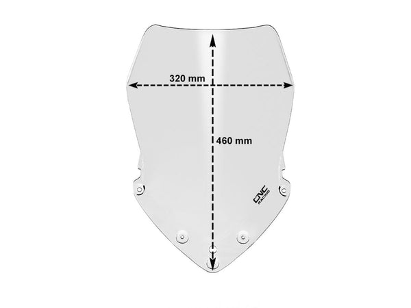 CNC RACING | Windscreen Touring MV Agusta Turismo Veloce - Smoke