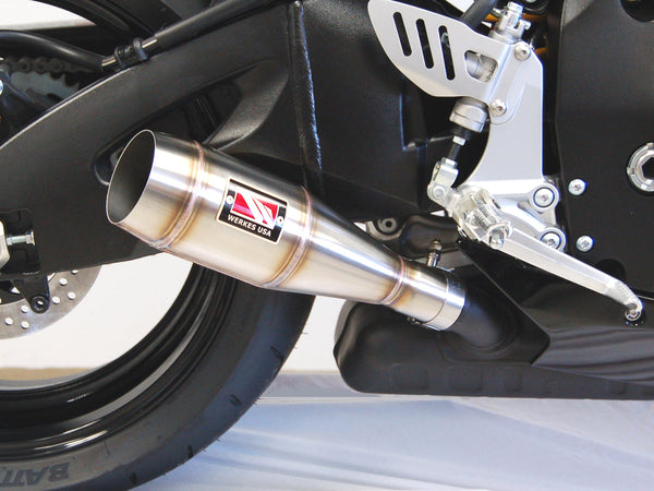 Suzuki GSX-R600 GSX-R750 Slip-On | Baffled | 2008-2010 - image 2