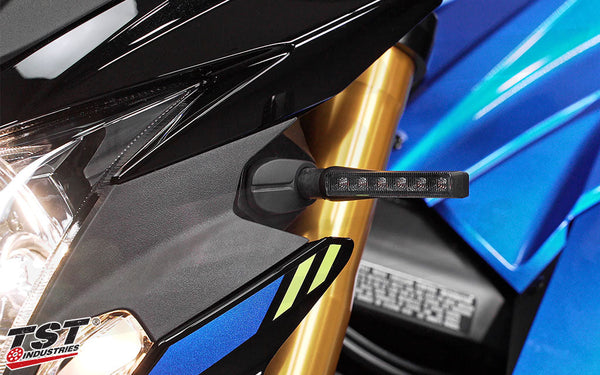 TST Front Pod Turn Signal Mount Adapter for Suzuki GSX-S750 2017-2022