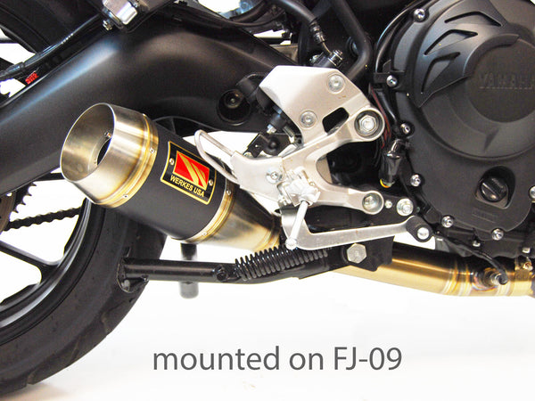 Yamaha MT-09 FZ-09 FJ-09 XSR900 Slip-On Exhaust - image 4