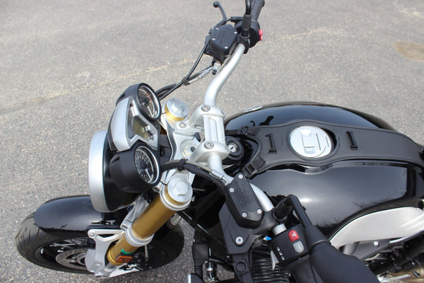 HeliBars BMW RNineT Pure, Urban GS, & Scrambler Tour Performance Handlebar Risers