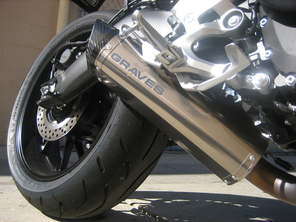 Graves Motorsports Yamaha XSR900 FZ09 MT-09 FJ09 Full Titanium Exhaust