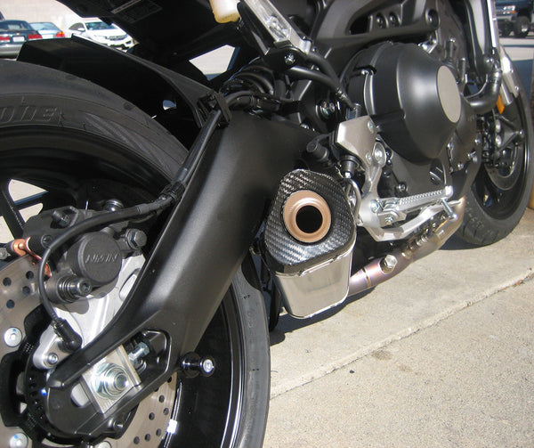 Graves Motorsports Yamaha XSR900 FZ09 MT-09 FJ09 Full Titanium Exhaust