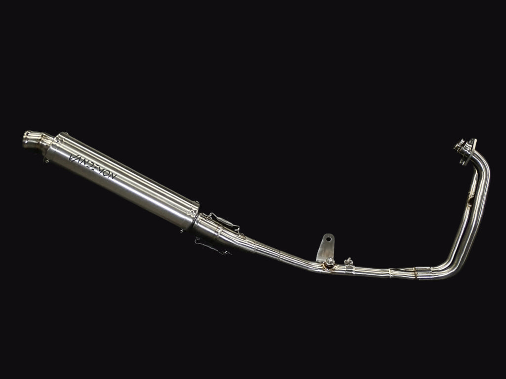 Yamaha YZF-R3 MT-03 YZF-R25 Vandemon Stainless Steel Headers, Titanium Muffler