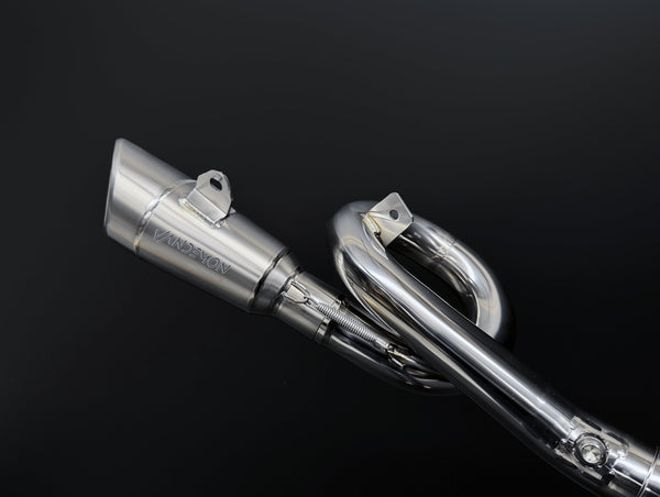 Yamaha YZF R7 Vandemon Titanium Slash Cut Exhaust System
