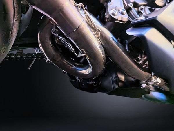 Yamaha YZF R7 Vandemon Titanium Slash Cut Exhaust System