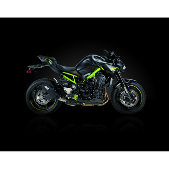 IXIL  RCR ROUND CARBON EXTREME SLIP ON EXHAUST KAWASAKI Z 900 A2 / Z 900 KW / GK7272C
