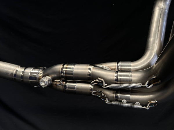 Kawasaki Z900RS Cafe Racer Vandemon Full Titanium Exhaust System 2018-25