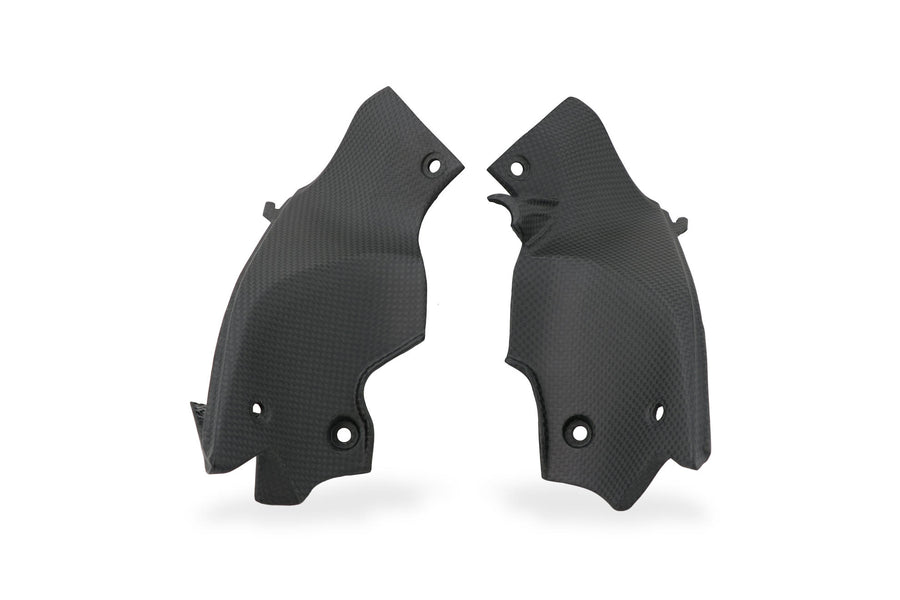CNC RACING | Steering head covers carbon Ducati Streetfighter V2