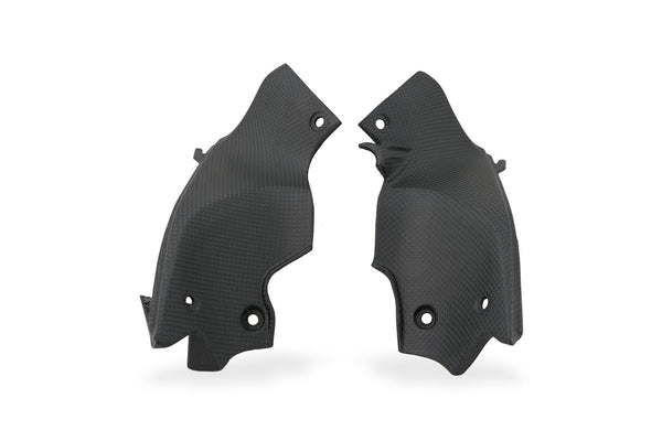 CNC RACING | Steering head covers carbon Ducati Streetfighter V2