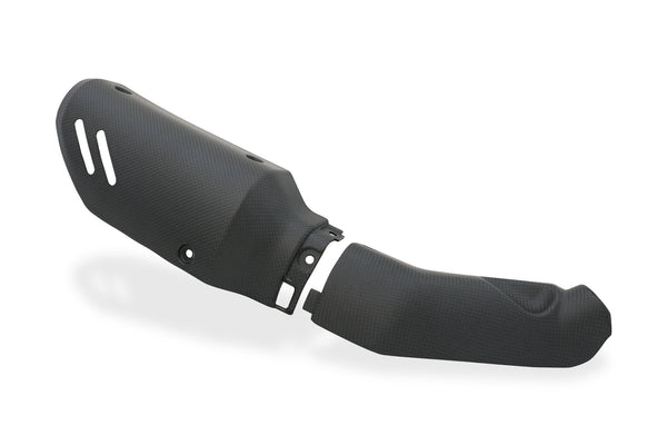 CNC RACING | Exhaust silencer full guard Ducati DesertX - Carbon