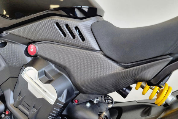 CNC RACING | Rear subframe covers Ducati Diavel V4 - Carbon