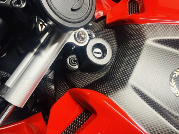 CNC RACING | Ignition switch cover Ducati Streetfighter V4 - Carbon