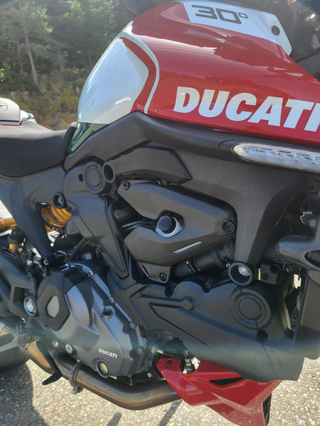 CNC RACING | Engine side covers carbon Ducati Monster 937