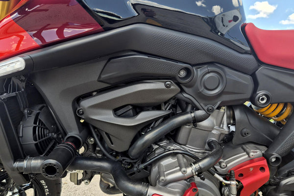 CNC RACING | Engine side covers carbon Ducati Monster 937