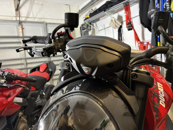 CNC RACING | Instrument panel cover Ducati Monster 937 - Carbon