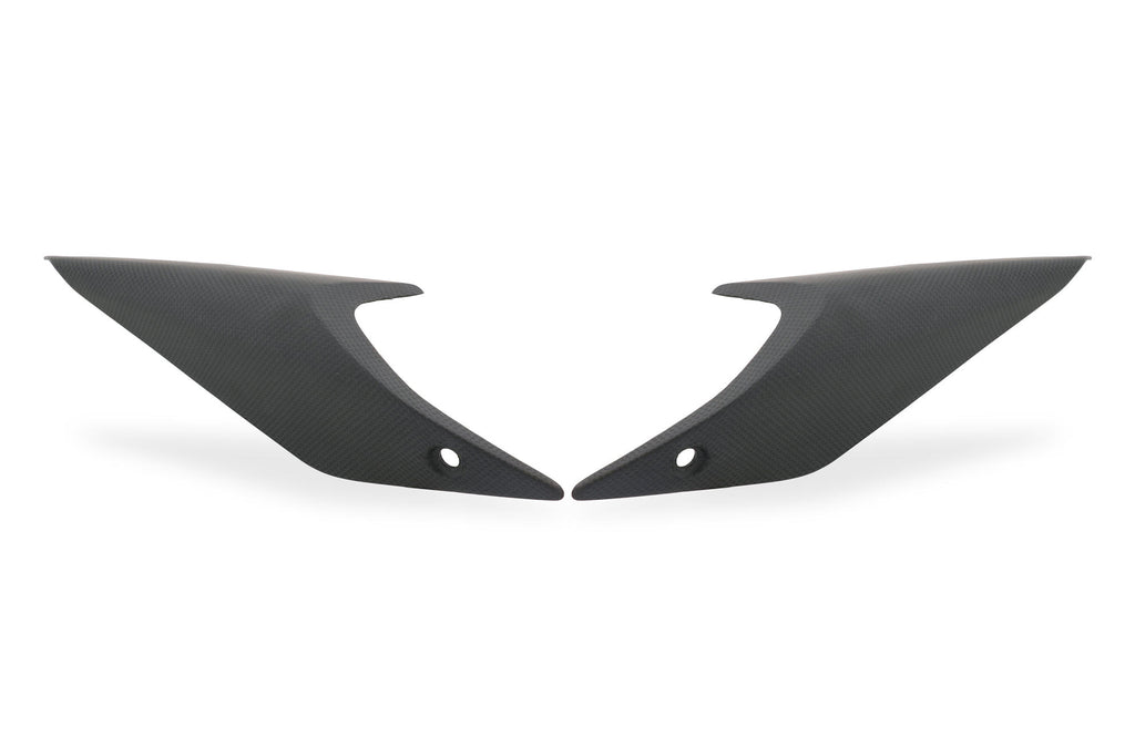 CNC RACING | Passenger seat side covers Ducati Monster 937 - Carbon
