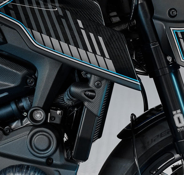CNC RACING | Radiator side protector Ducati Monster 937 - Carbon