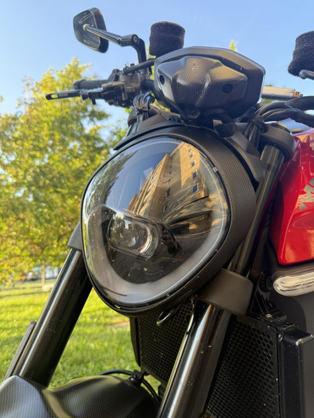 CNC RACING | Headlight trim Ducati Monster 937 - Carbon