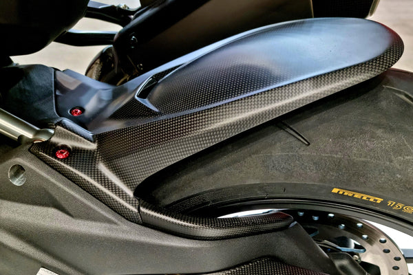 CNC RACING | Swingarm cable cover carbon Ducati Multistrada V4 Pikes Peak and RS