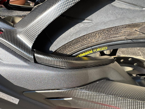 CNC RACING | Swingarm cable cover carbon Ducati Multistrada V4 Pikes Peak and RS