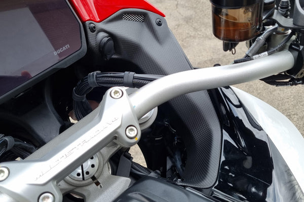 CNC RACING | Inner cowling Ducati Multistrada V4 - Carbon
