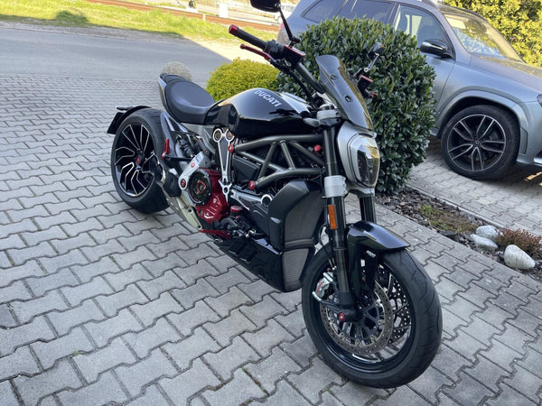 CNC RACING | Radiator side panel matt carbon Ducati XDiavel
