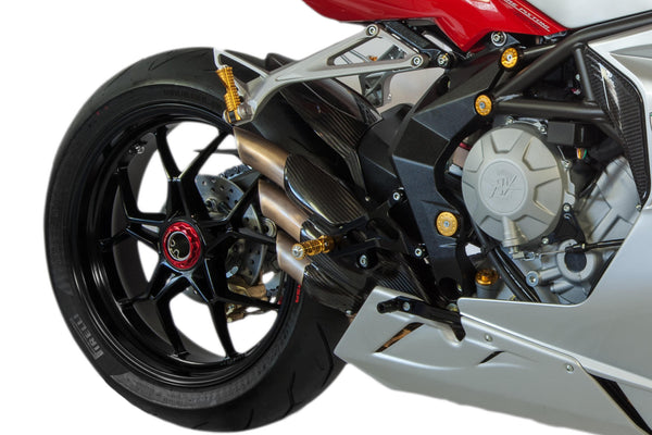 CNC RACING | Exhaust heat shield carbon MV Agusta