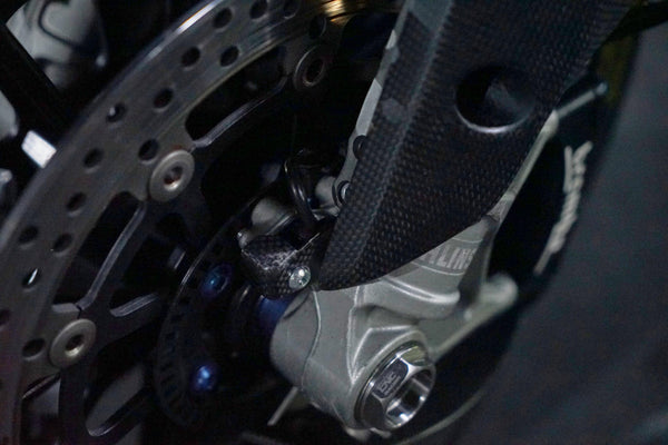 CNC RACING | ABS sensor protection carbon Ducati