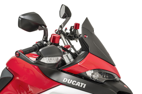 CNC RACING | Windshield Ducati Multistrada 950/1200/1260 - matt carbon