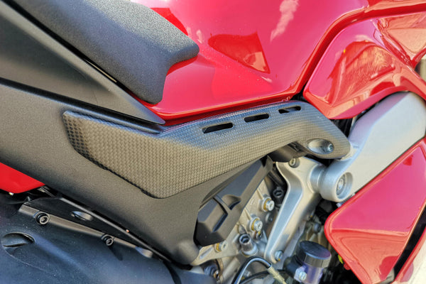 CNC RACING | Rear subframe covers Ducati Panigale V4 - Matt Carbon