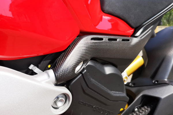 CNC RACING | Rear subframe covers Ducati Panigale V4 - Matt Carbon